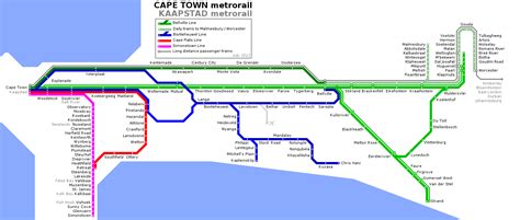 Metrorail Cape Town Map