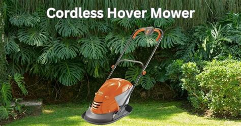 Cordless Lawn Mower Hover - The Gardener's Shed