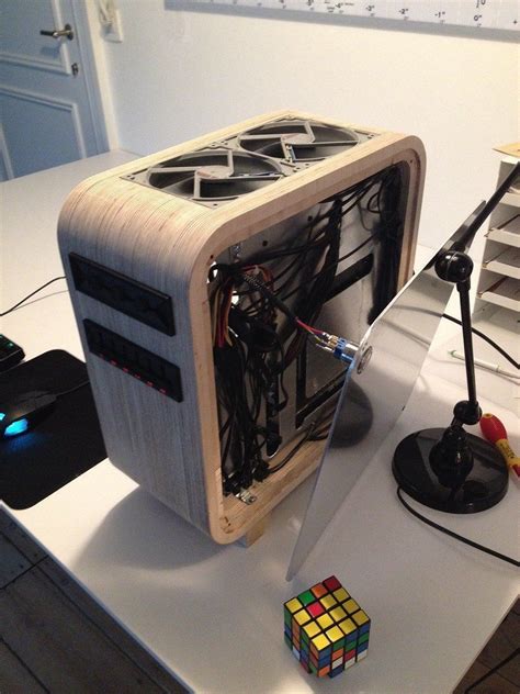 Ditch the Aluminum for an Elegant Wooden Computer Enclosure | Diy computer case, Custom computer ...