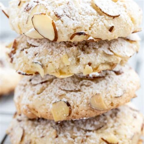 Chewy Almond Paste Cookies • Dishing Delish