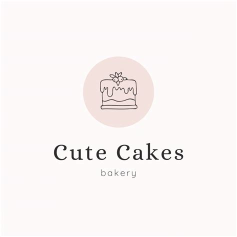 Pink Cute Bakery Logo | Bakery logo, Baking logo design, Bakery ...