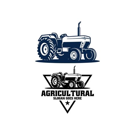 set of tractor logo vector 6488849 Vector Art at Vecteezy