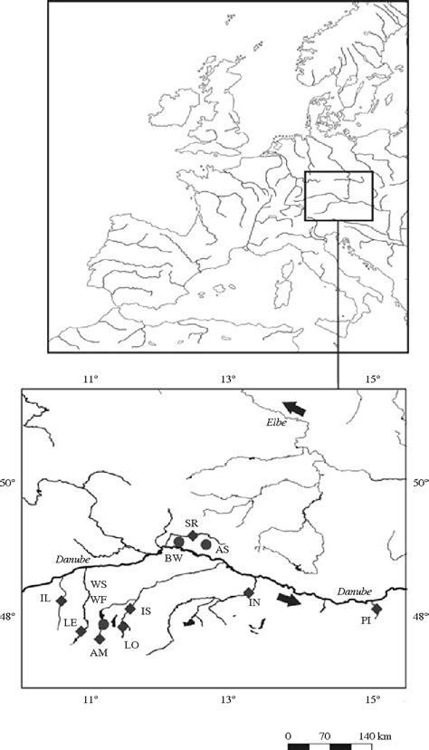 Figure 1 from The importance of genetic cluster recognition for the conservation of migratory ...