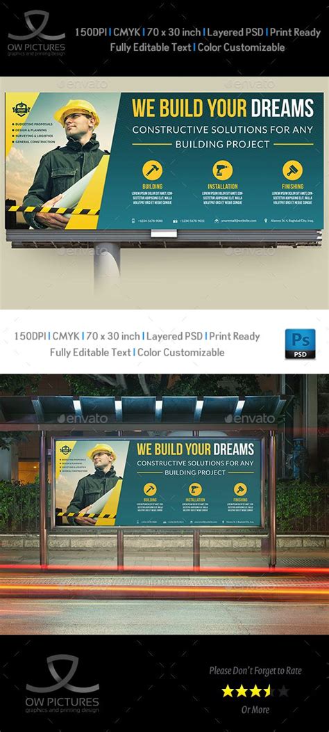 Construction Advertisement Templates - AjakNgiklan