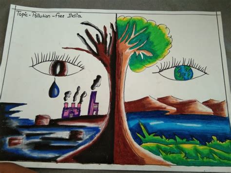 Pollution Free India - Art Starts