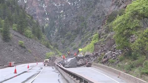 Rock Slide Causes Delays