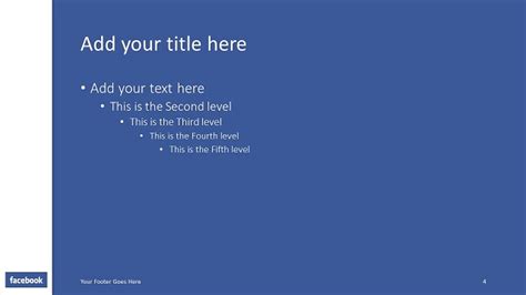 Facebook PowerPoint Template - PresentationGo.com