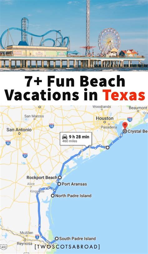 7+ Best Texas Beach Towns Lone Star has to Offer | Texas beach vacation ...