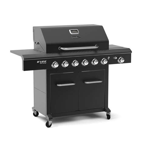 🔥Nexgrill Deluxe 6-burner Propane GAS Grill in Black with Side Burner - CT-03-s