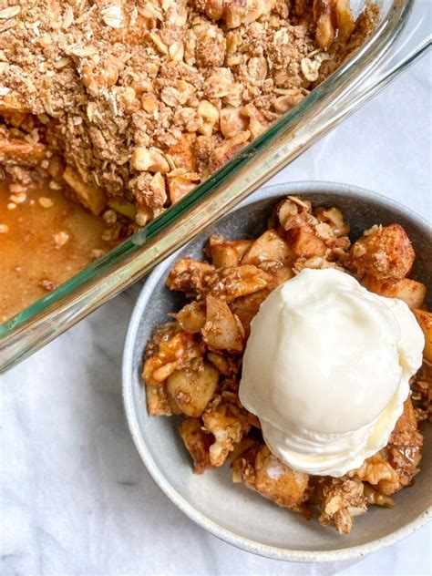 Best Healthy Apple Crisp (Easy + Gluten-Free) - Secretly Healthy Home