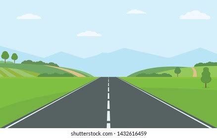 1,239 Straight road cartoon Images, Stock Photos & Vectors | Shutterstock