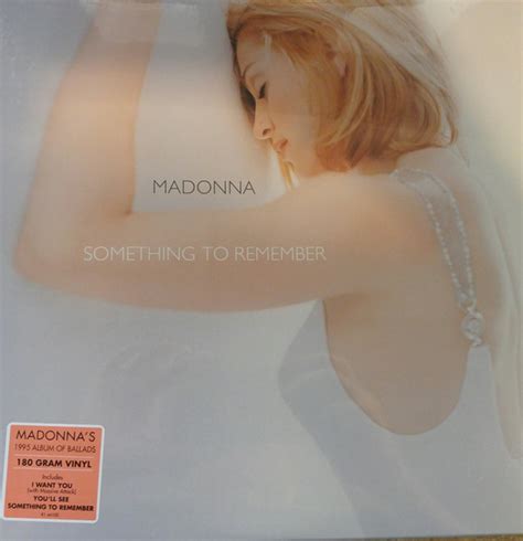 Madonna - Something To Remember (Vinyl, LP) at Discogs