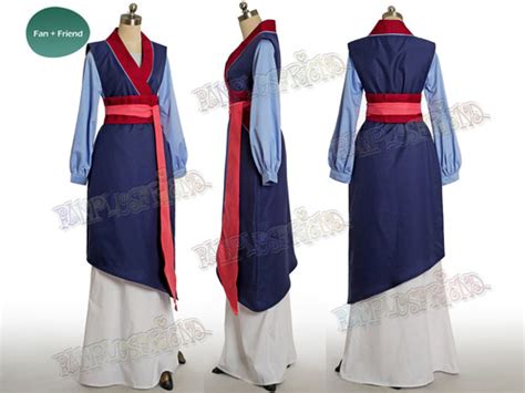 Disney Mulan Cosplay Mulan Costume Outfit