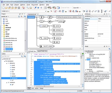 XML Schema (XSD) Editor