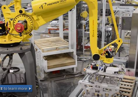 Robot palletizing system