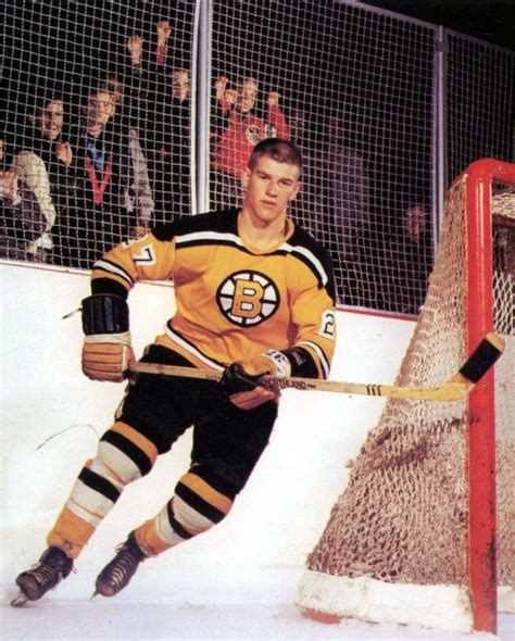 Bobby Orr spent his rookie year in the number 27. | Boston bruins ...