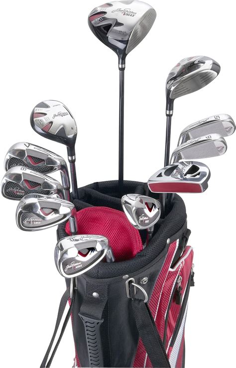 Amazon.com : Jack Nicklaus Men's V-Max 16-Piece Golf Set (Right Hand ...