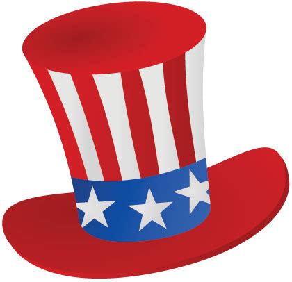 Vector 4th july american independence day uncle sam hat Free vector in Encapsulated PostScript ...