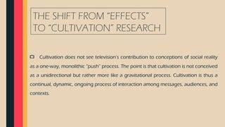 Cultivation theory