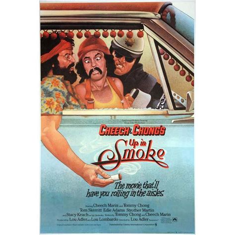 "Up In Smoke" Film Poster, 1978 For Sale at 1stDibs