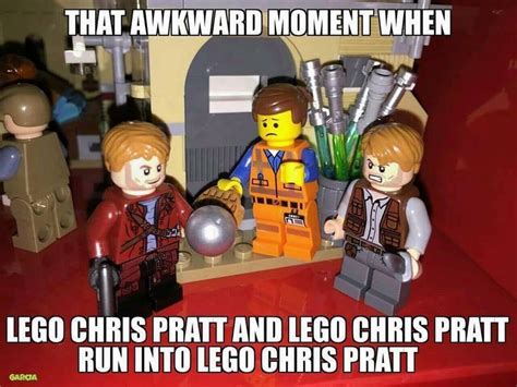 This guy is EVERYWHERE! #chrispratt | Lego memes, Cool lego, Lego