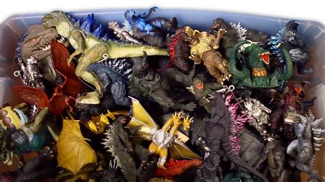 HUGE BOX GODZILLA KING OF THE MONSTERS TOYS!! 50 Gallon Box Action ...