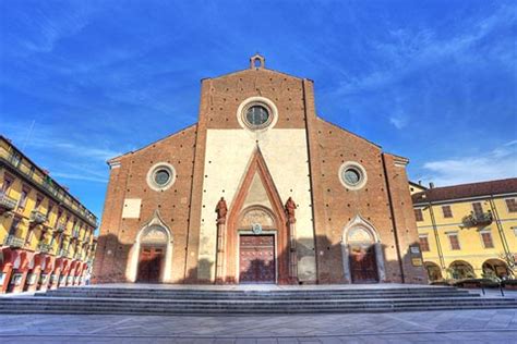 Saluzzo, Italy - medieval hill town in Piedmont