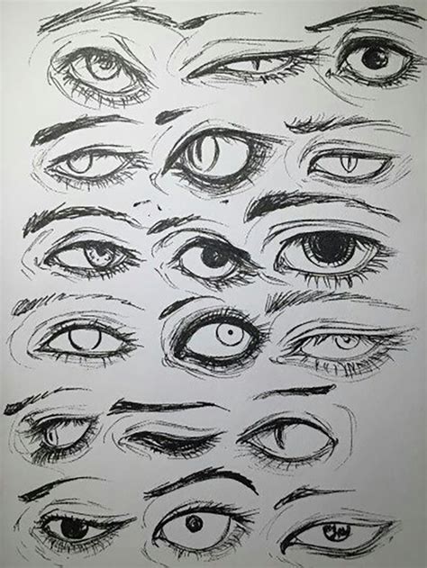 Eye Drawings to Teach You How to Draw Eyes - Beautiful Dawn Designs ...