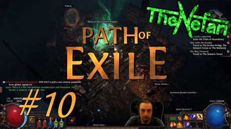 Path of Exile #10 Trial of Ascendancy in the Chamber of Sins - YouTube