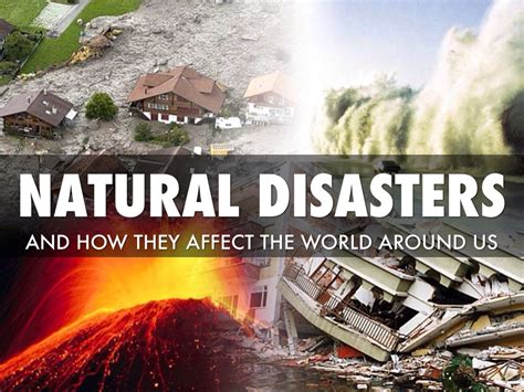 Natural Disasters Around The World