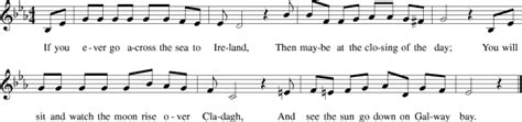 Galway Bay, Lyrics chords and tab-Irish song | Sheet music notes, Lyrics and chords, Music notes