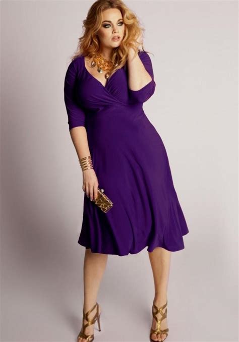 Plus size purple formal dresses - PlusLook.eu Collection