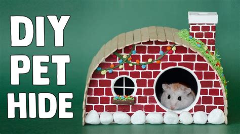 DIY Fairy Cottage Hamster / Mouse Hideaway - YouTube