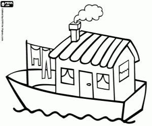 The best free Houseboat drawing images. Download from 22 free drawings ...