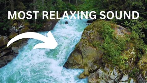 Relaxing sound of water flowing - YouTube