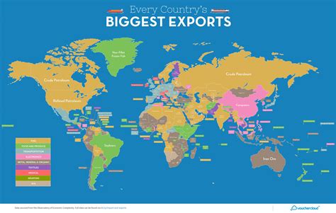 The Top Export of Every Country in the World - The Sounding Line