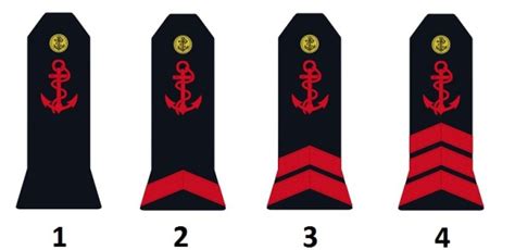 Ranks of the French Navy - Militär Wissen