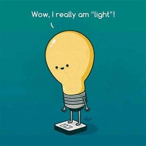 Cute little bulb :) Punny Puns, Puns Jokes, Cute Puns, Food Puns, Funny ...