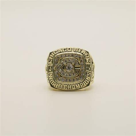 nfl 1985 chicago bears super bowl xx championship ring payton gold - Championship Rings Store