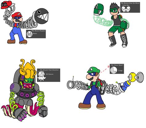 Nintendo cast in ARMS by YingYangHeart on DeviantArt