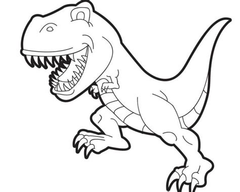 Get This Printable T Rex Coloring Pages Online 91060