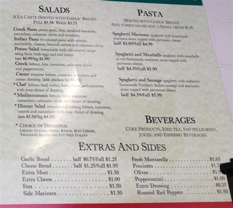 Mediterranean Market & Deli menu – SLC menu