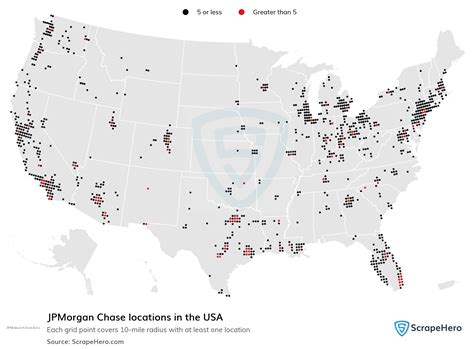 List of all JPMorgan Chase bank locations in the USA - ScrapeHero Data Store