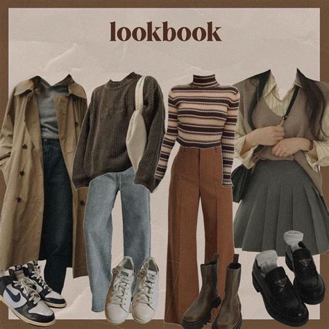 fall lookbook cozy /aesthetic moodboard | Outfit inspirationen, Outfit ...