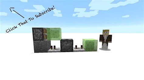 Minecraft Tutorial: Semi-Automatic Slime Block TNT Cannon - YouTube