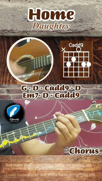 Home - Daughtry | Guitar Chords Tutorial (Chorus) - YouTube