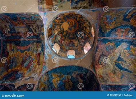 Mystras, Greece, September 7, 2022: Decorated Virgin Mary Perivl ...