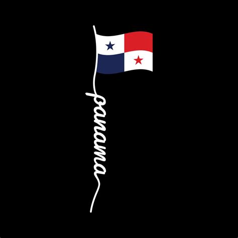 Panama Flag Script SVG Panamanian Flag Bandera Panameña Cricut Files Cut Files Vector Latino ...