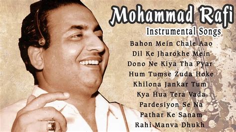 Mohammad Rafi || Instrumental Songs || Hindi Old Songs || Bollywood Songs 90s - YouTube