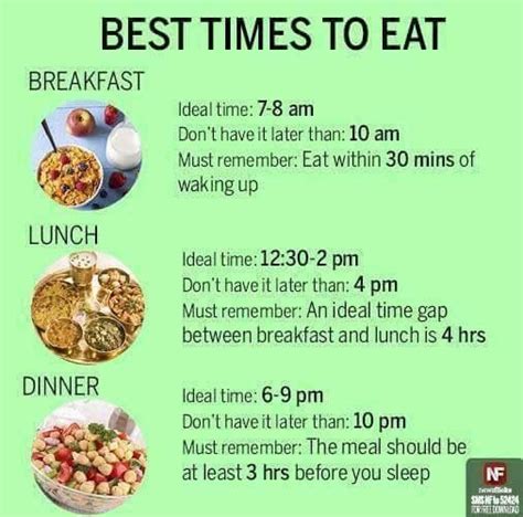 Best Time To Have Breakfast, Lunch And Dinner. | Best time to eat, Time to eat, Healthy weight